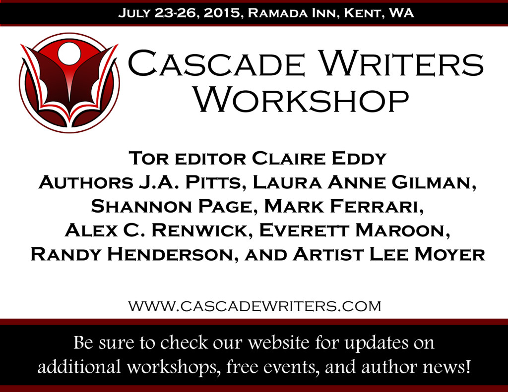 July 22-26, 2015 Workshop in Kent, WA.